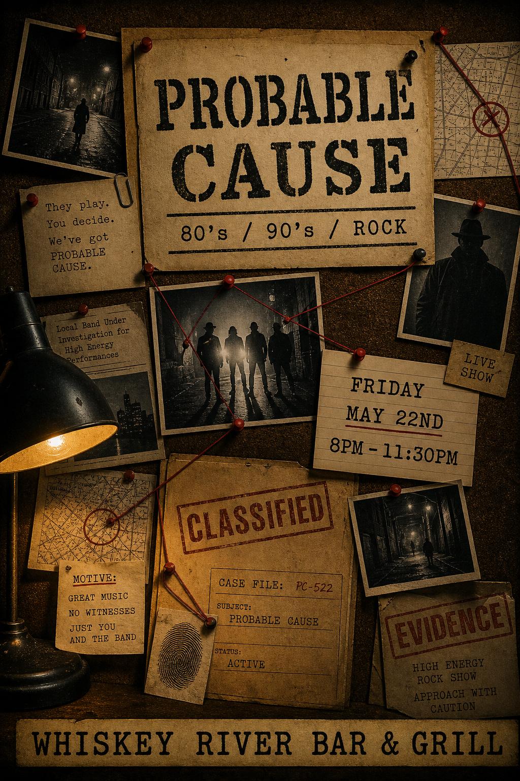 Probable Cause — 80's / 90's / Rock at Whiskey River