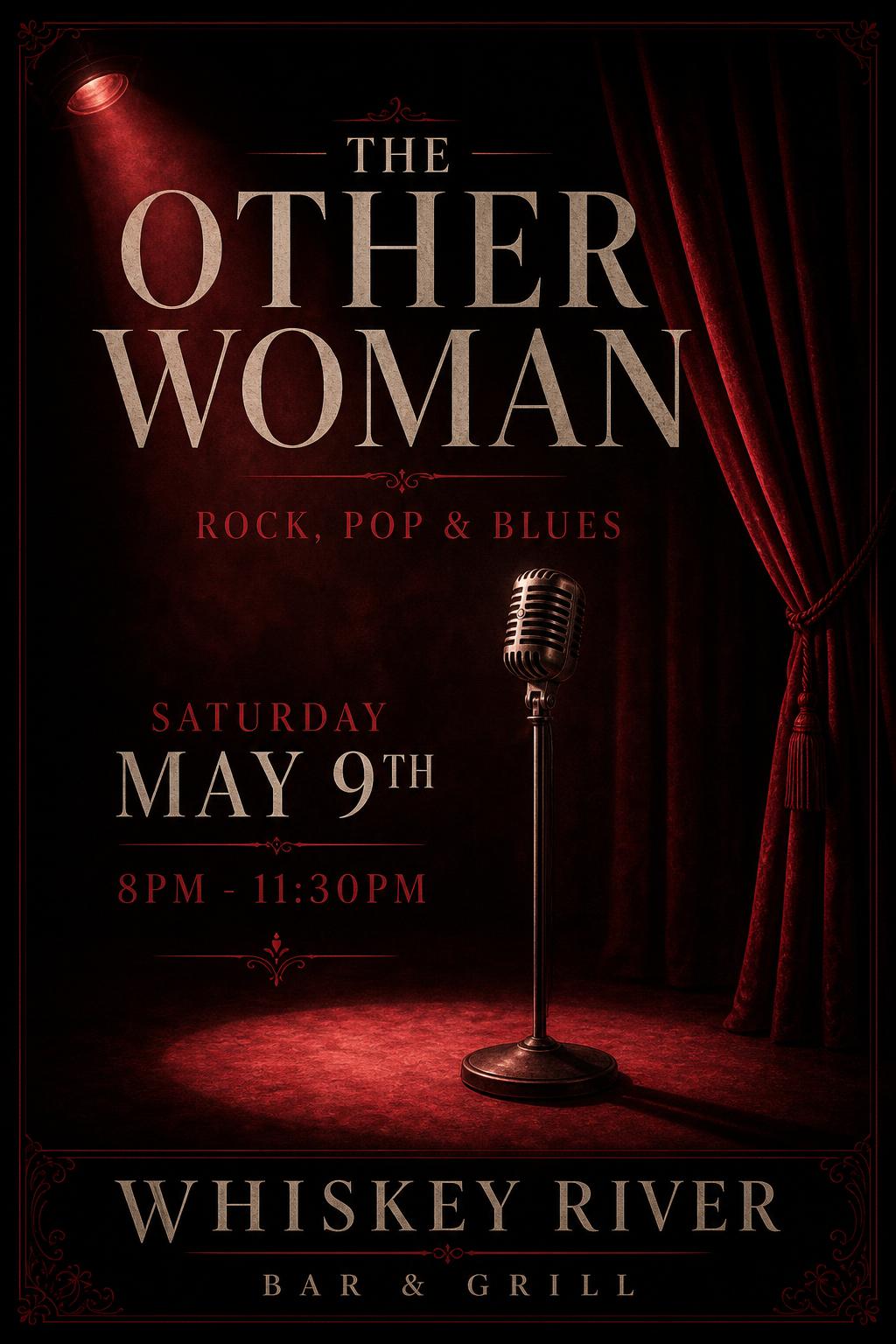 The Other Woman — Rock, Pop & Blues at Whiskey River